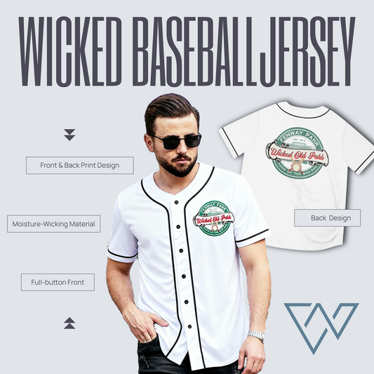 Vintage-Inspired Boston Baseball Jersey