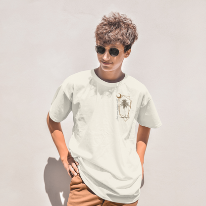 Charleston Palm Tree Tee  - Coastal Graphic T-Shirt