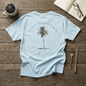 Charleston Palm Tree Tee  - Coastal Graphic T-Shirt