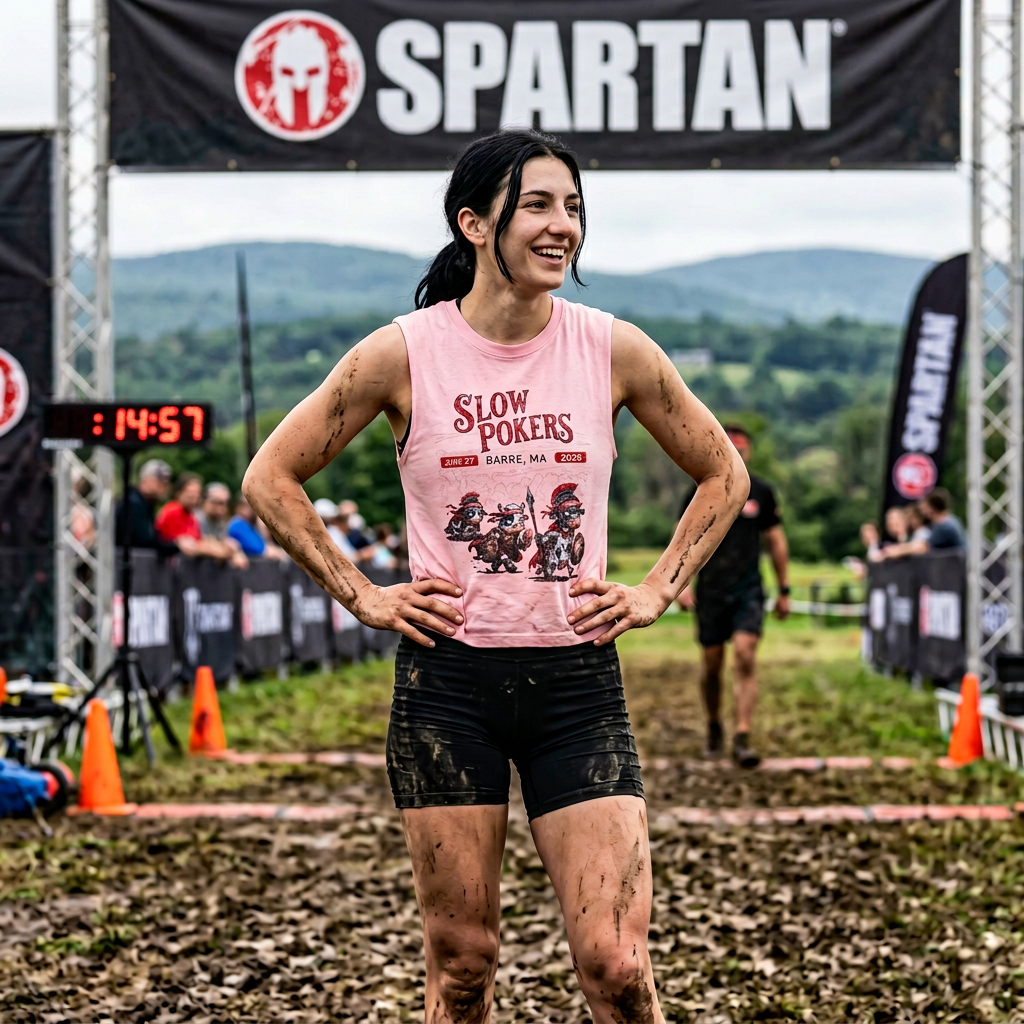 Barre Slow Pokers Spartan Muscle Tank