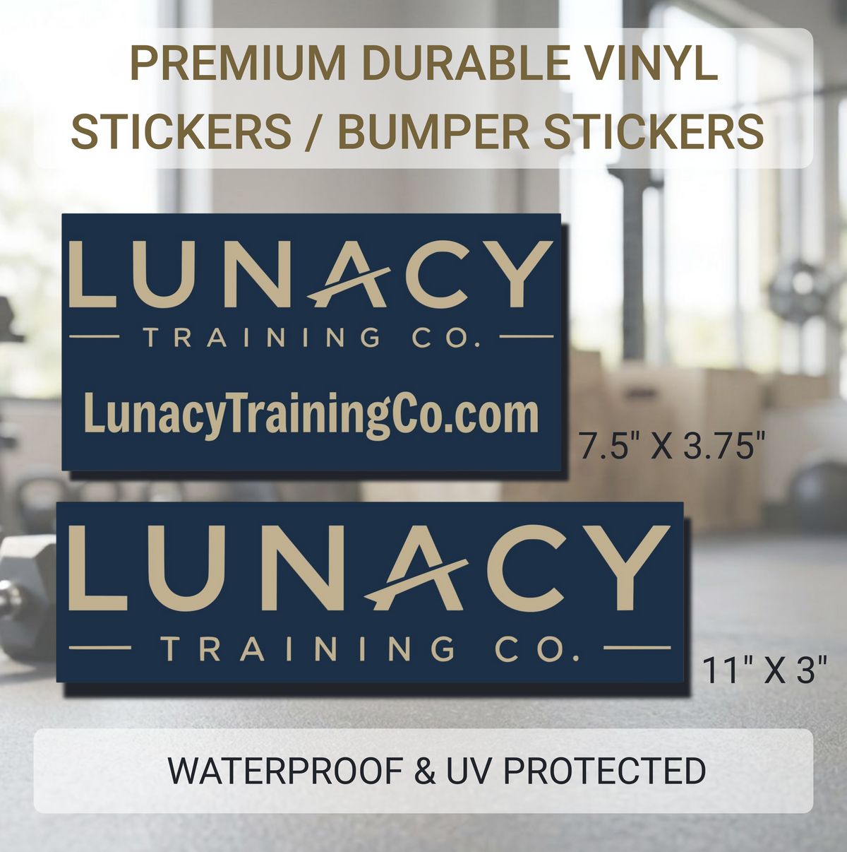 Sticker / Bumper Sticker - 2 sizes