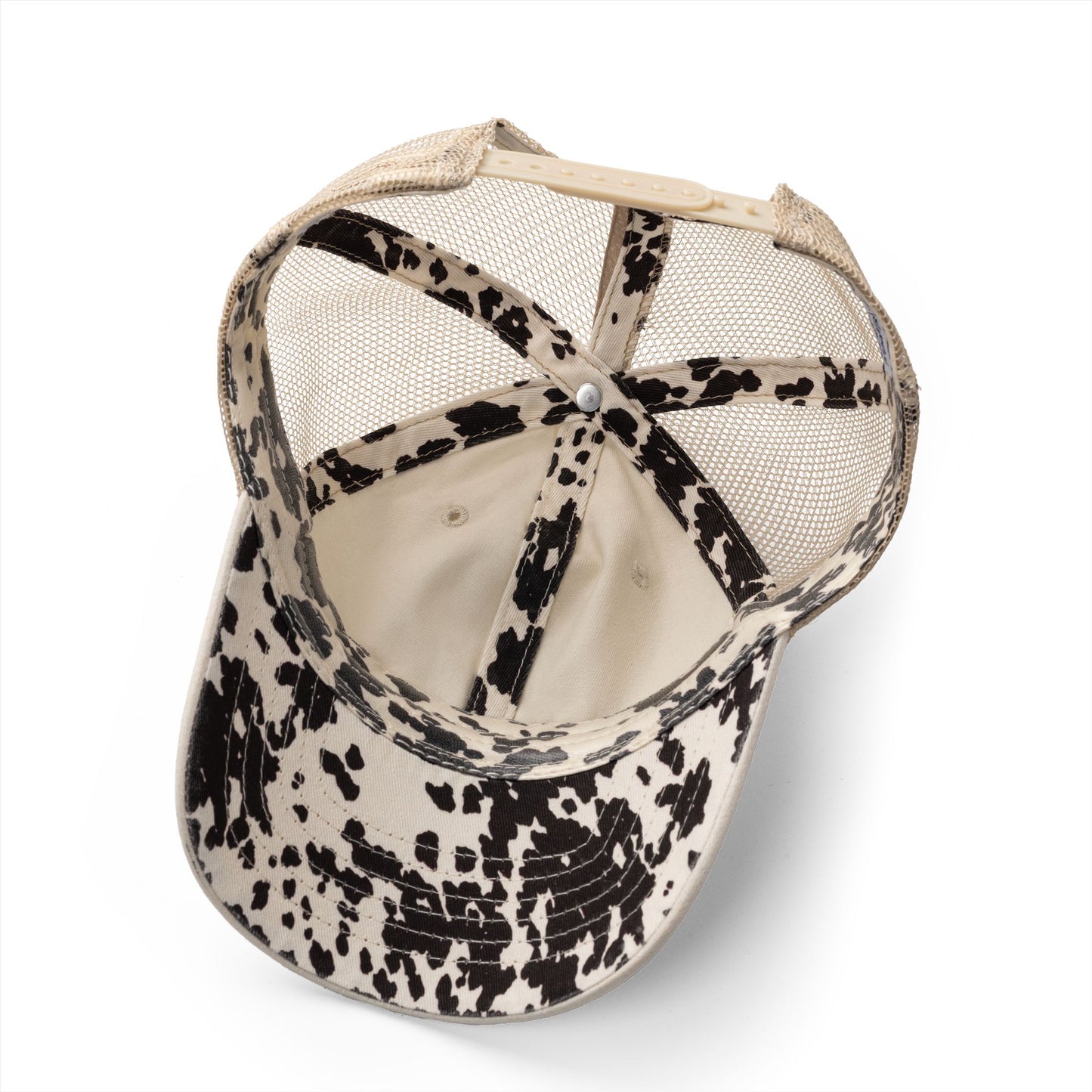 Lunacy Rebrand Black Women's Washed Mesh-Back Cap