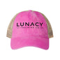 Lunacy Rebrand Black Women's Washed Mesh-Back Cap