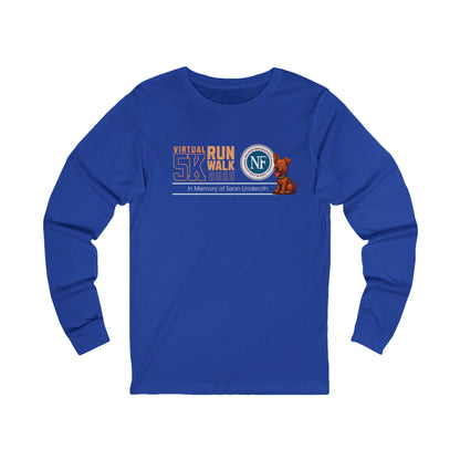 Virtual Run/Walk 5K Long Sleeve Tee — NF Strong for Sean