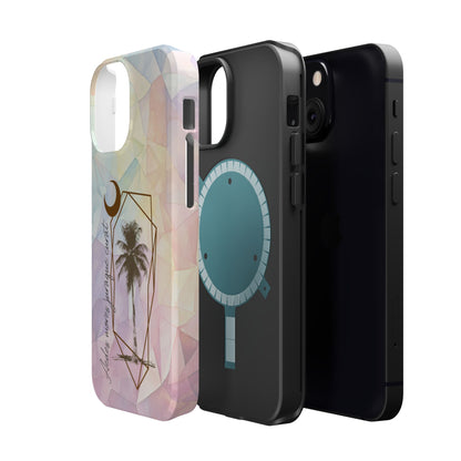 Geometric Palm phone case | Magnetic Impact-Resistant Case