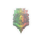 Mind by Marley Vinyl Sticker,  Reggae Decal, Jamaican Flag Rasta Sticker, Island Vibes Waterproof Vinyl Decal