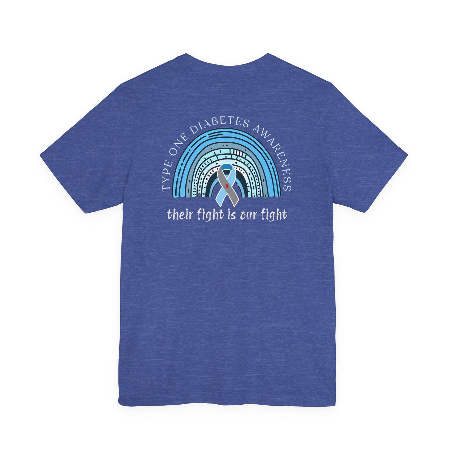 T1D Awareness Front & Back Design Tee