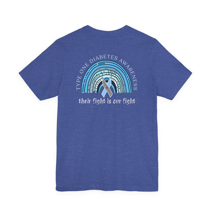 T1D Awareness Front & Back Design Tee