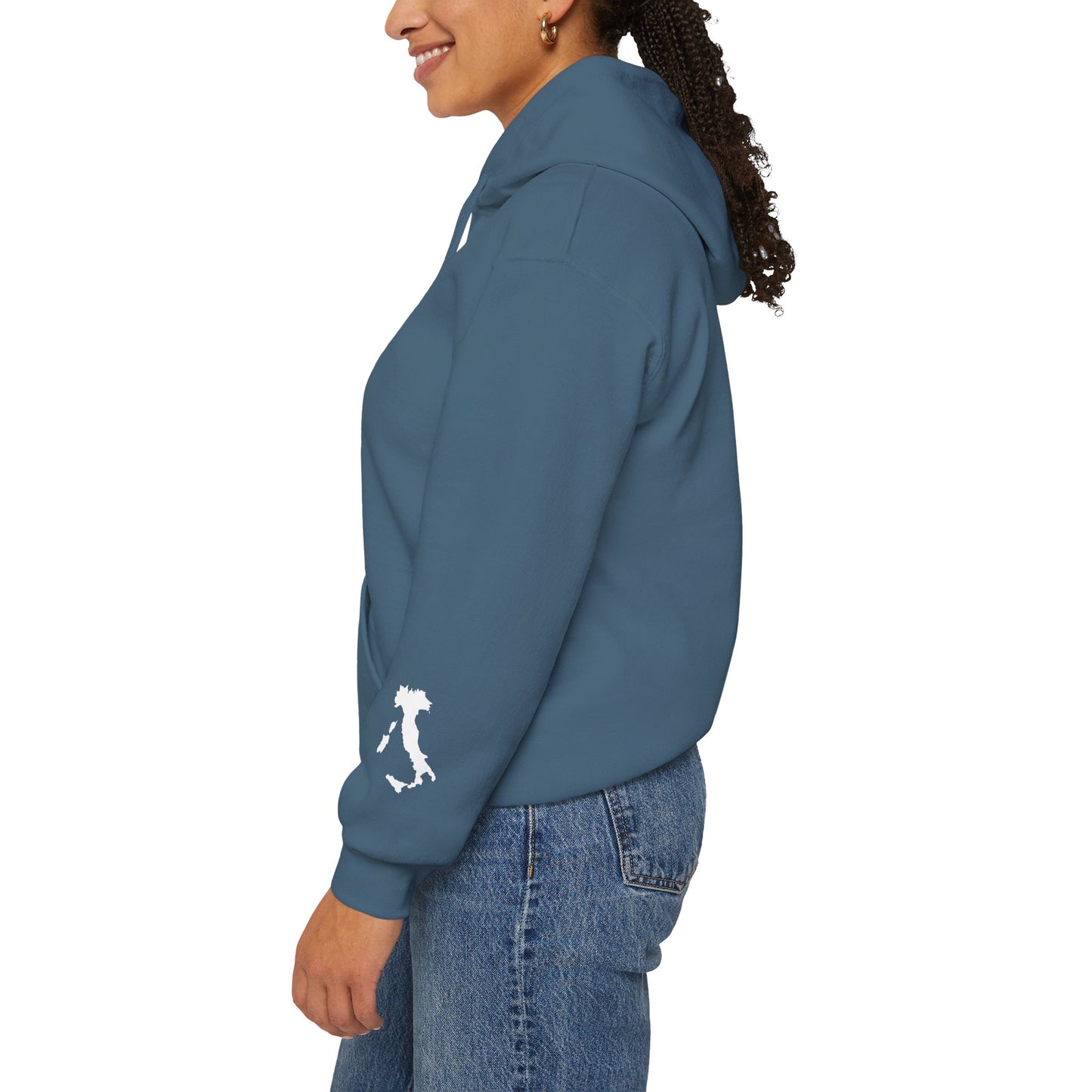 Map of Italy 'Che Vuoi Unisex Hoodie