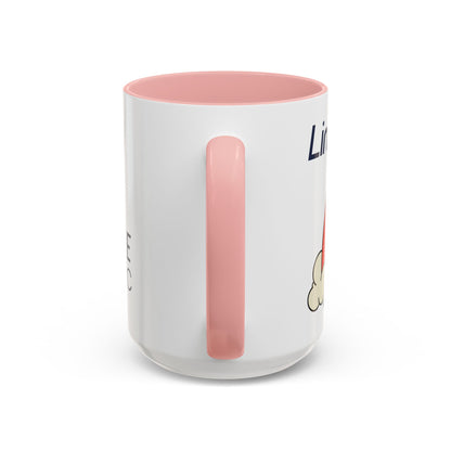 Personalized Rainbow Accent Coffee Mug