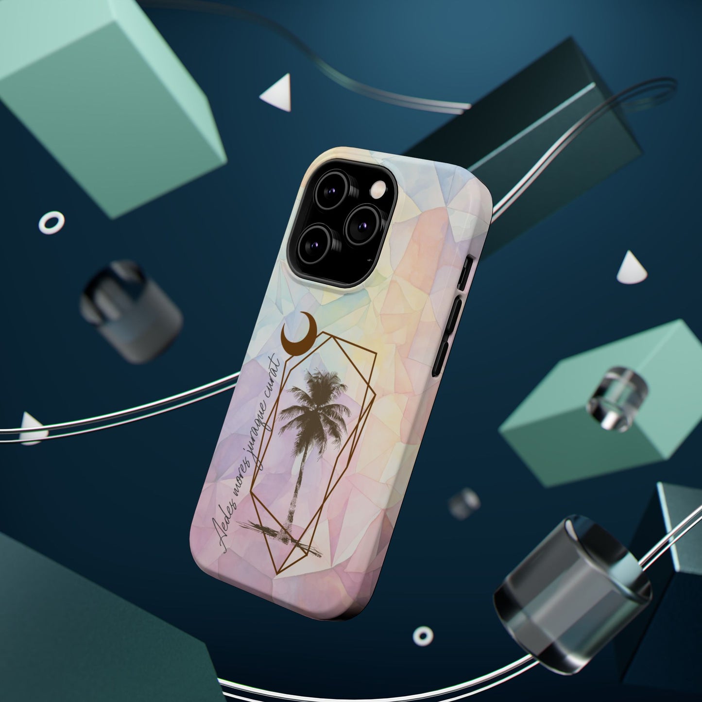 Geometric Palm phone case | Magnetic Impact-Resistant Case