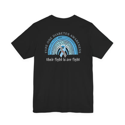 T1D Awareness Front & Back Design Tee