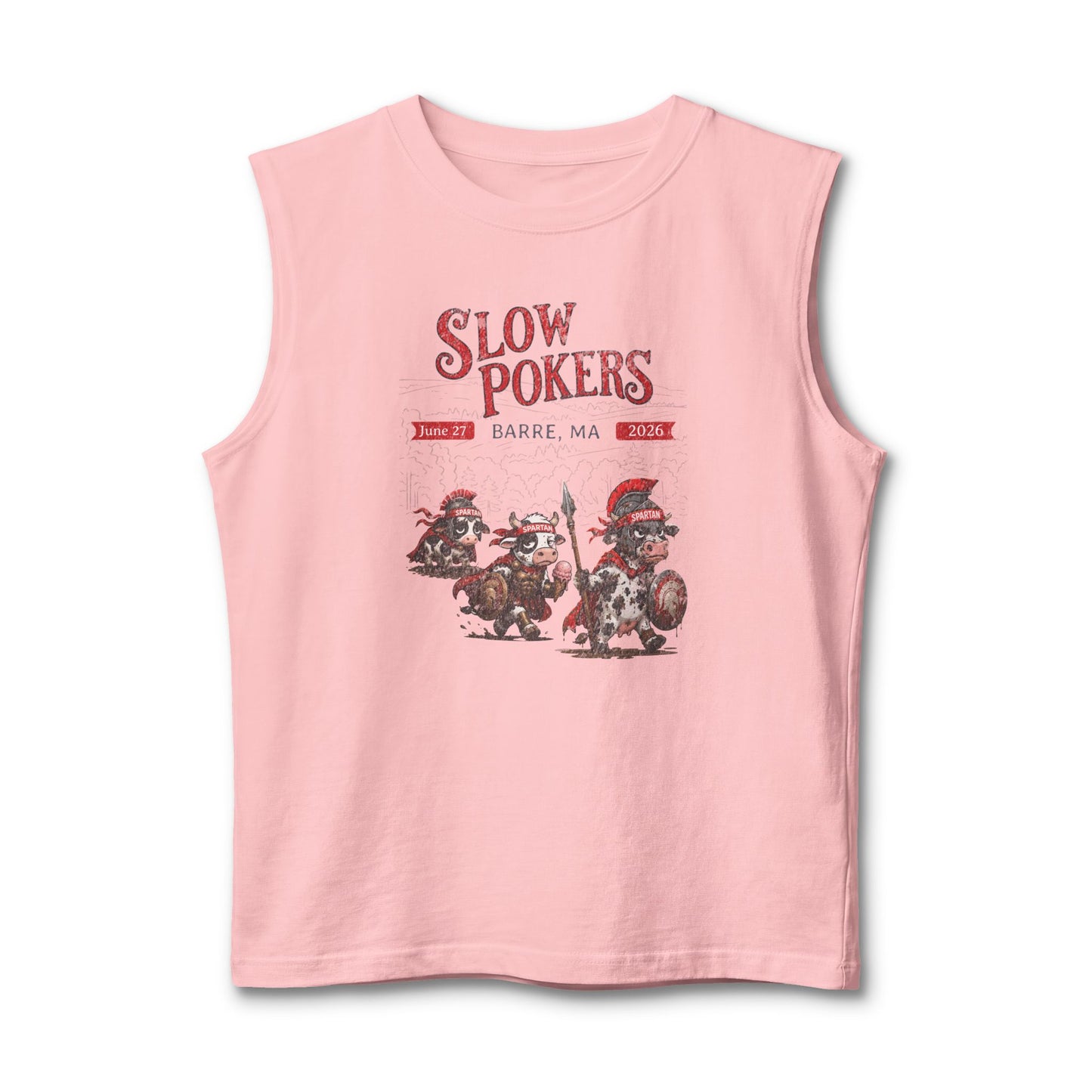 Barre Slow Pokers Spartan Muscle Tank