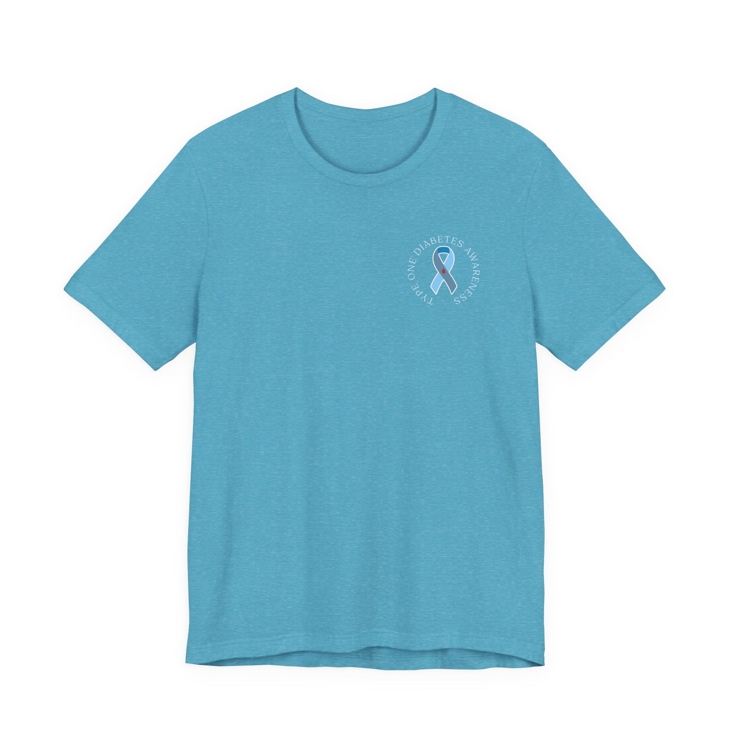 T1D Awareness Front & Back Design Tee