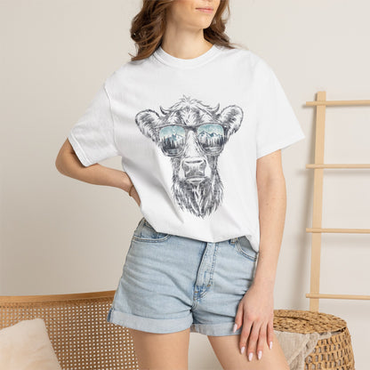 Shaded Cow Graphic Tee