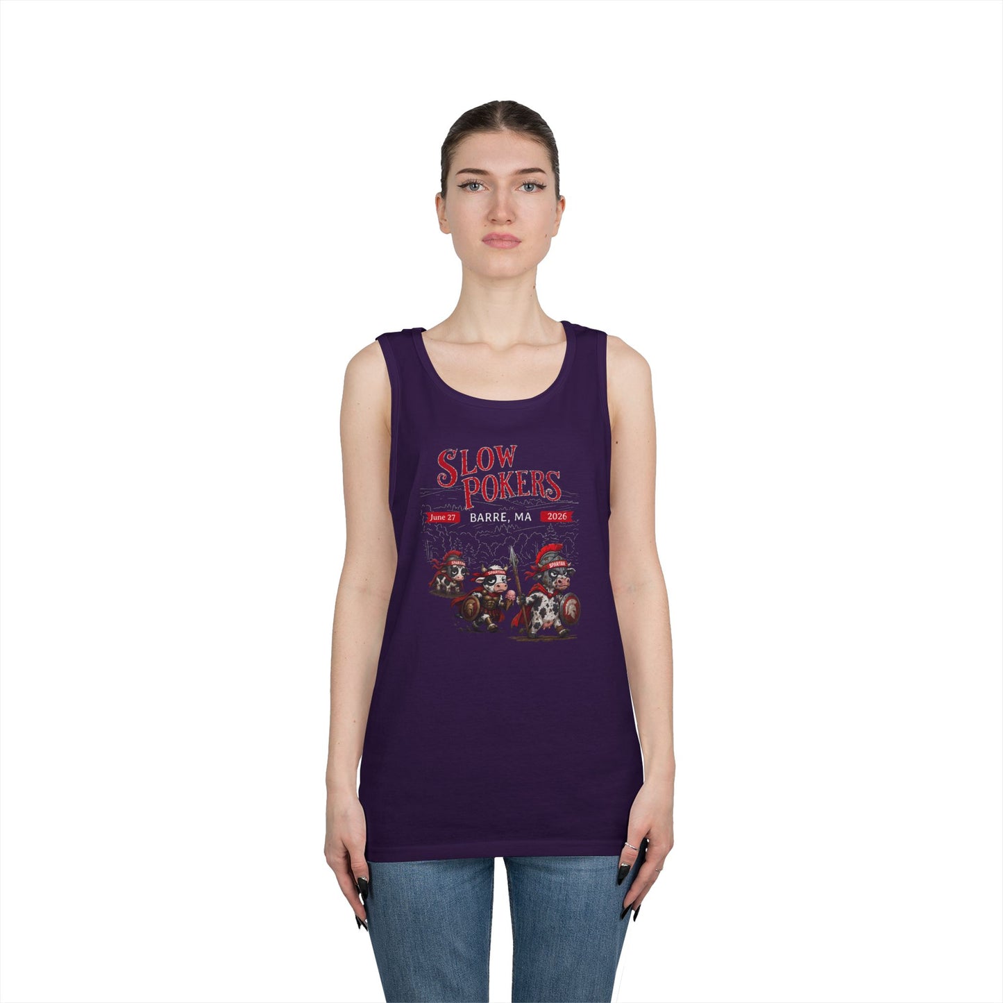 Barre Spartan Slow Pokers Unisex Tank