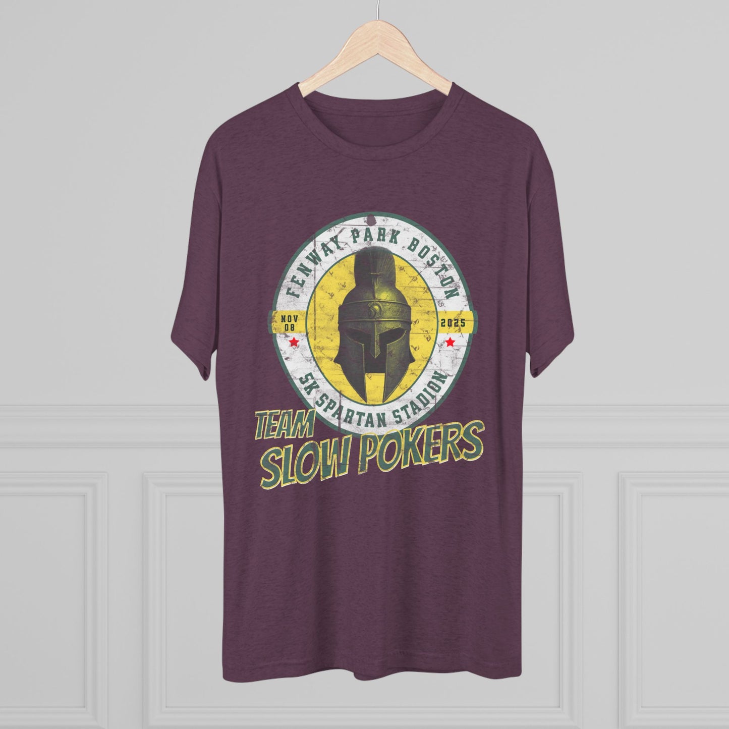 Spartan Slow Pokers Race Tee | Front Only Print
