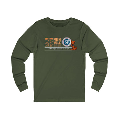 Virtual Run/Walk 5K Long Sleeve Tee — NF Strong for Sean
