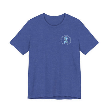 T1D Awareness Front & Back Design Tee