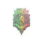 Mind by Marley Vinyl Sticker,  Reggae Decal, Jamaican Flag Rasta Sticker, Island Vibes Waterproof Vinyl Decal