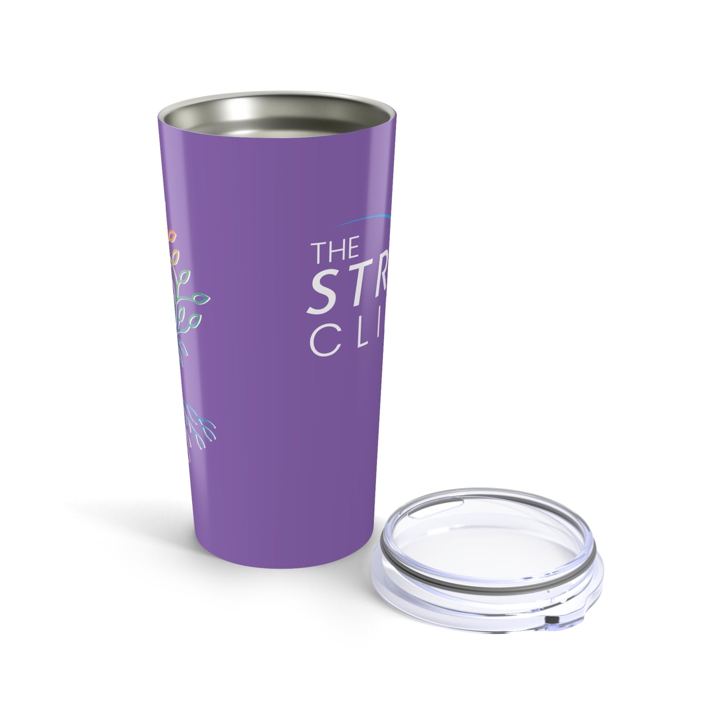 Strive Clinic 20oz Tumbler - Purple