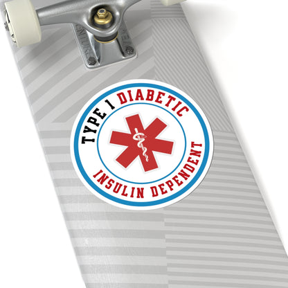T1D Insulin Dependent Sticker