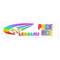 Lesbaru Pride Ride Bumper Sticker
