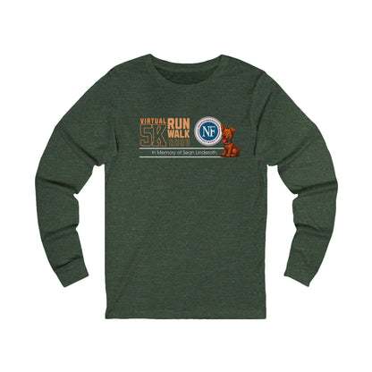 Virtual Run/Walk 5K Long Sleeve Tee — NF Strong for Sean