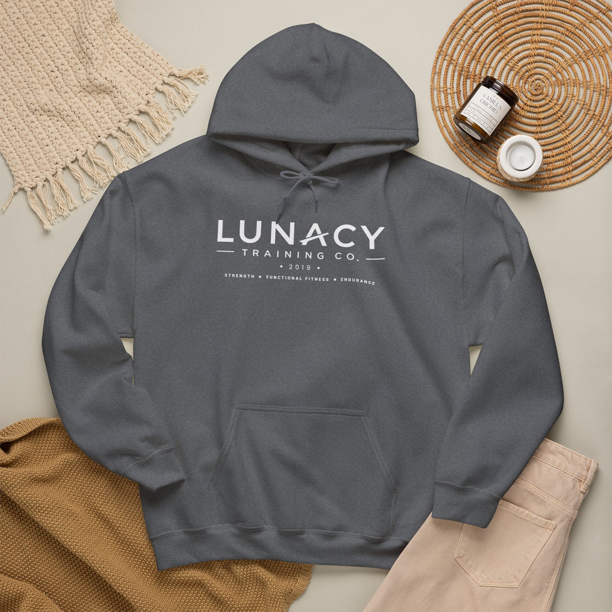 Gildan Hoodie Distressed Logo