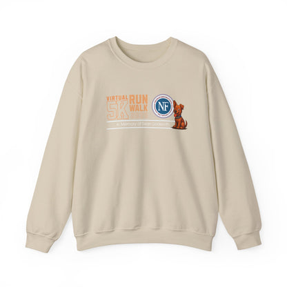 NF Virtual 5K Run/Walk Crewneck Sweatshirt — In Memory of Sean
