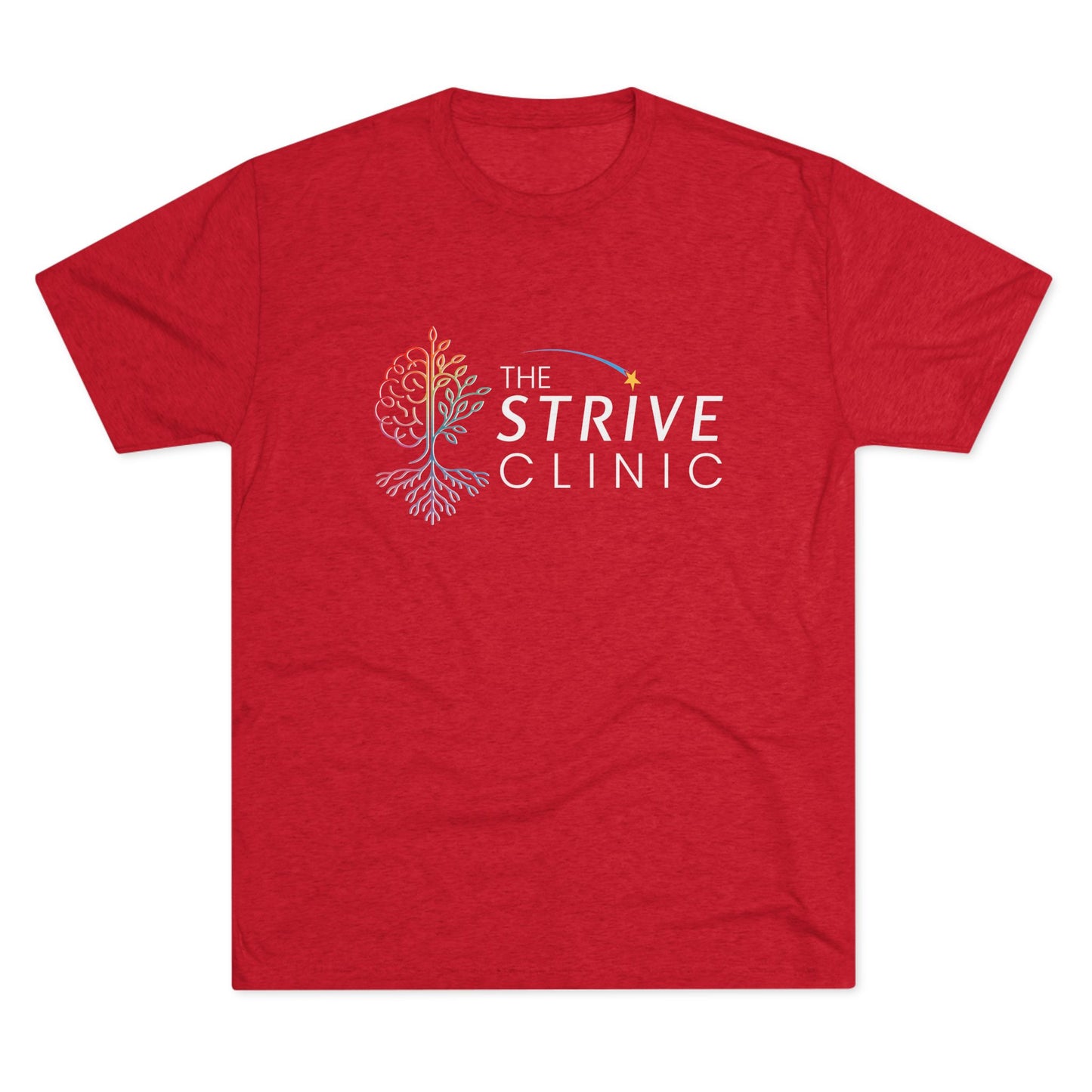 Strive Clinic Brain Tree Tee | Front Print