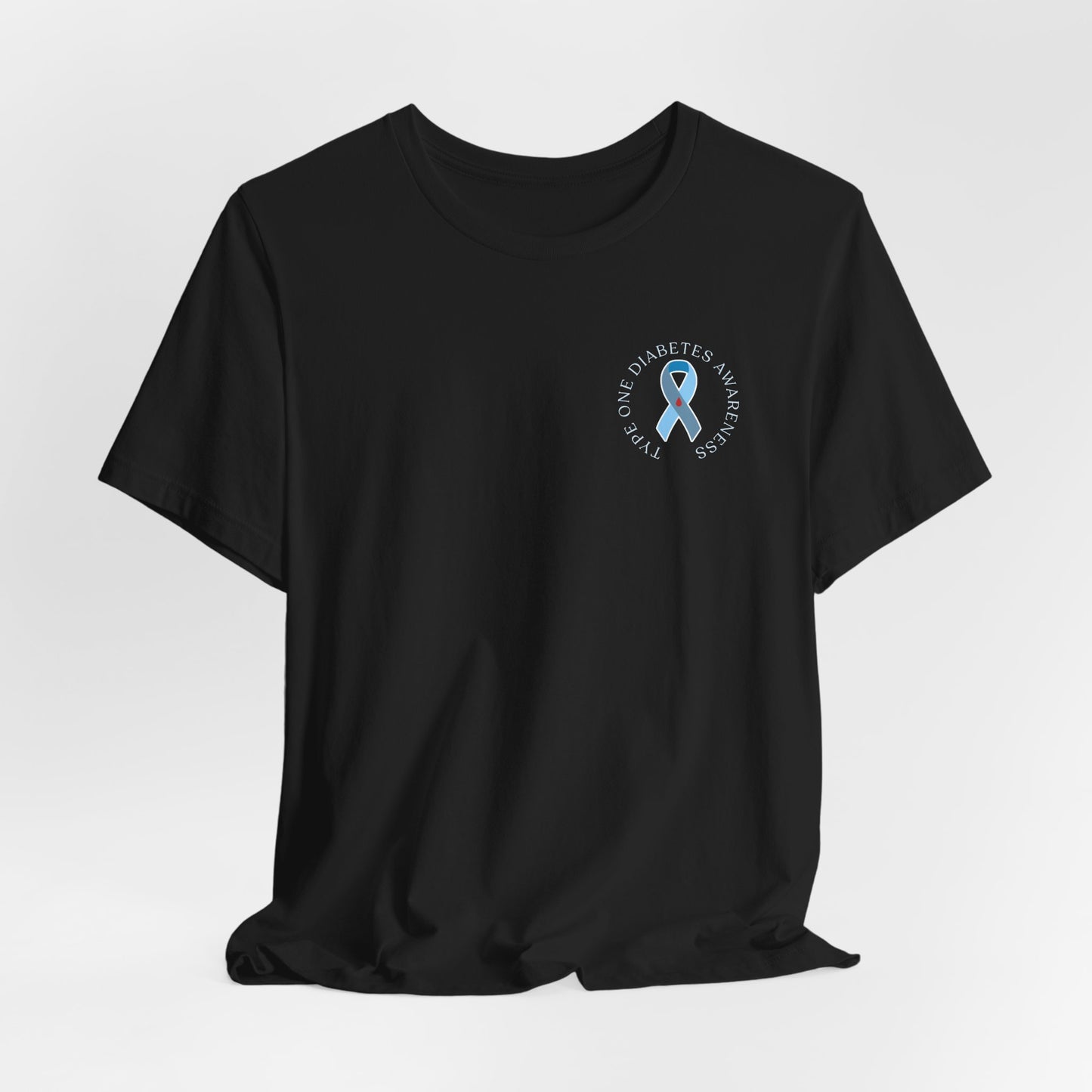 T1D Awareness Front & Back Design Tee