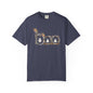 Rustic Unisex Garment-Dyed Boo T-Shirt for Fall