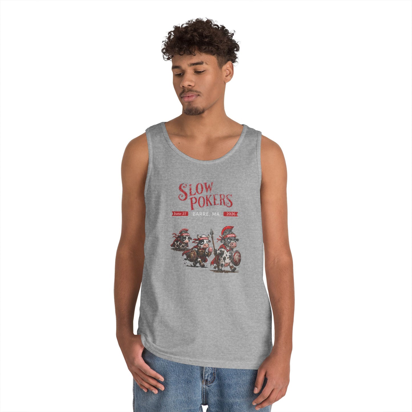 Barre Spartan Slow Pokers Unisex Tank
