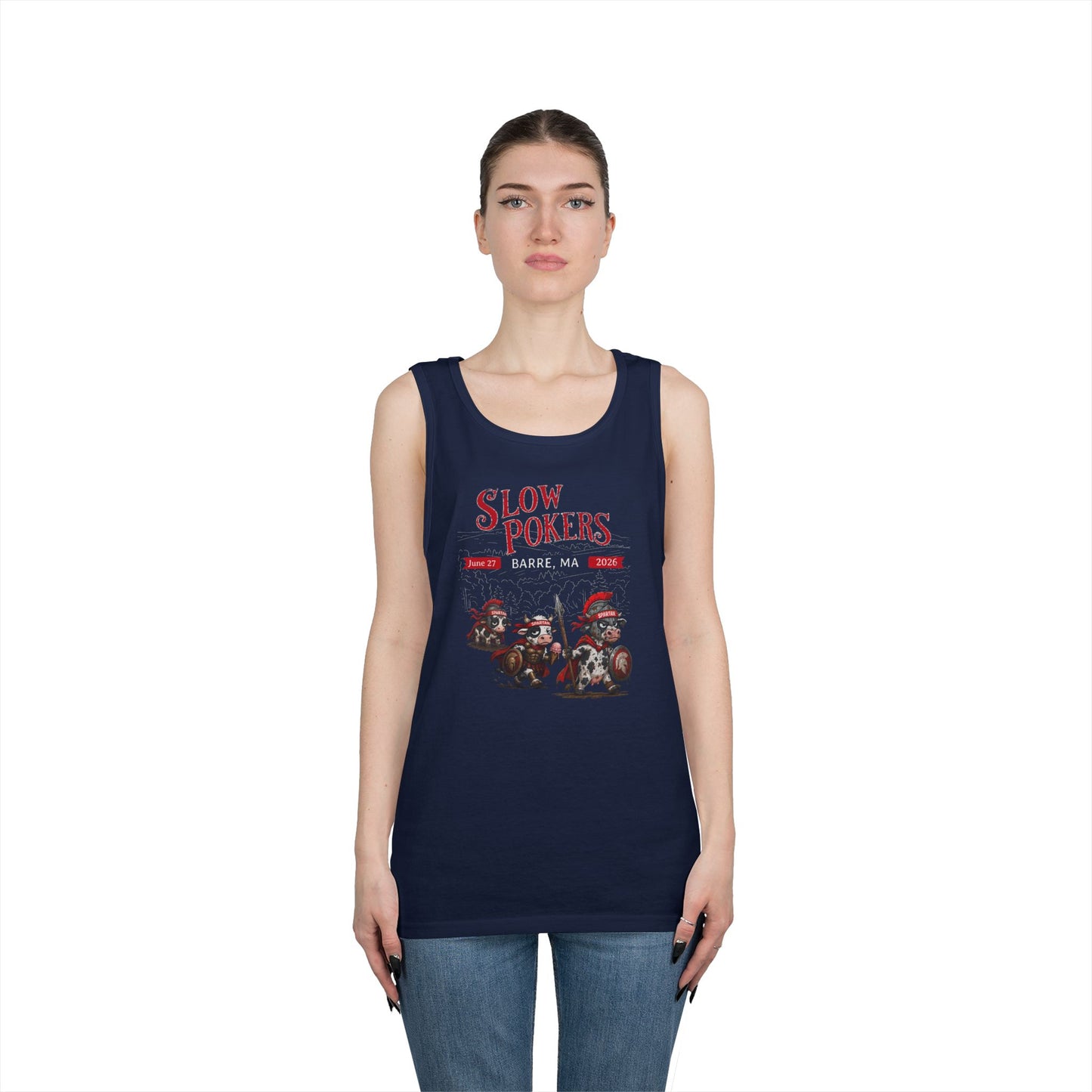 Barre Spartan Slow Pokers Unisex Tank