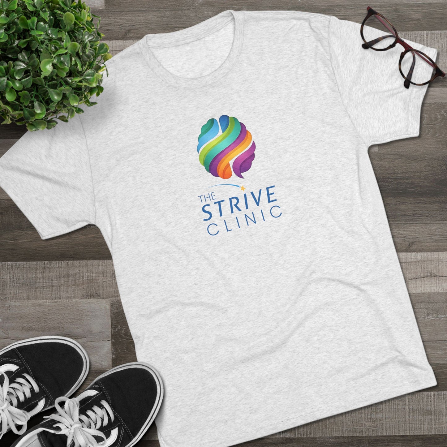 Strive Clinic Brain Tee | Front Print
