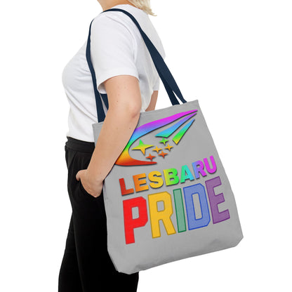 Lesbaru Pride Tote Bag, Subaru Lover, Lesbian, Reusable Bag, LGBT Rainbow Flag, LGBTQ Pride, Grocery Bag, Market Tote, Eco-Friendly
