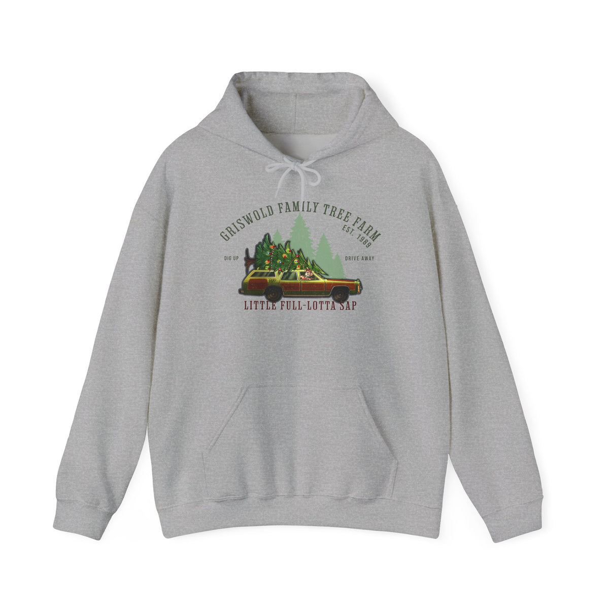 Griswold Family Tree Farm Hoodie | Griswold Christmas 80s Movie Classic