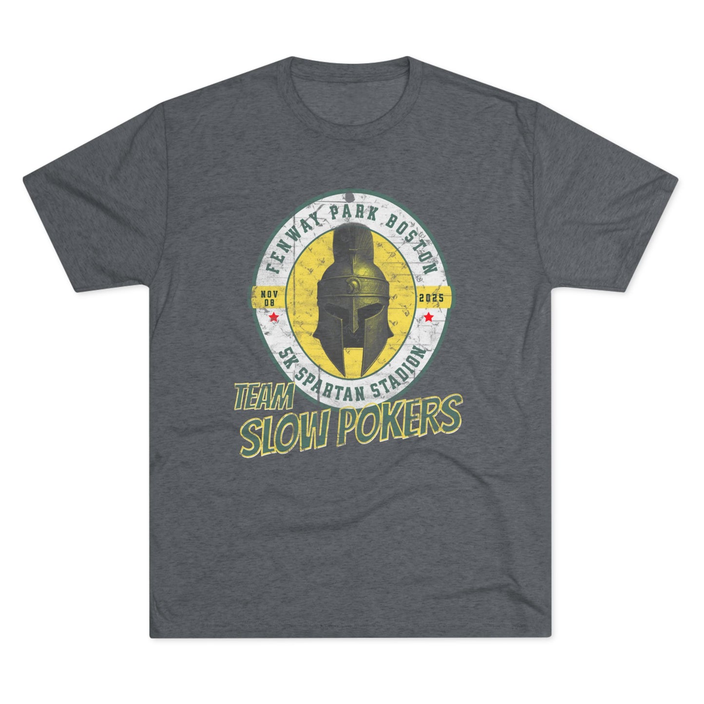 Spartan Slow Pokers Race Tee | Front Only Print