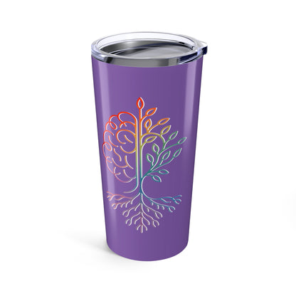 Strive Clinic 20oz Tumbler - Purple