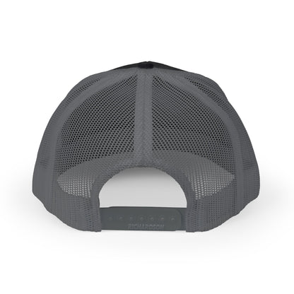 Embroidered Mesh Snapback Hat