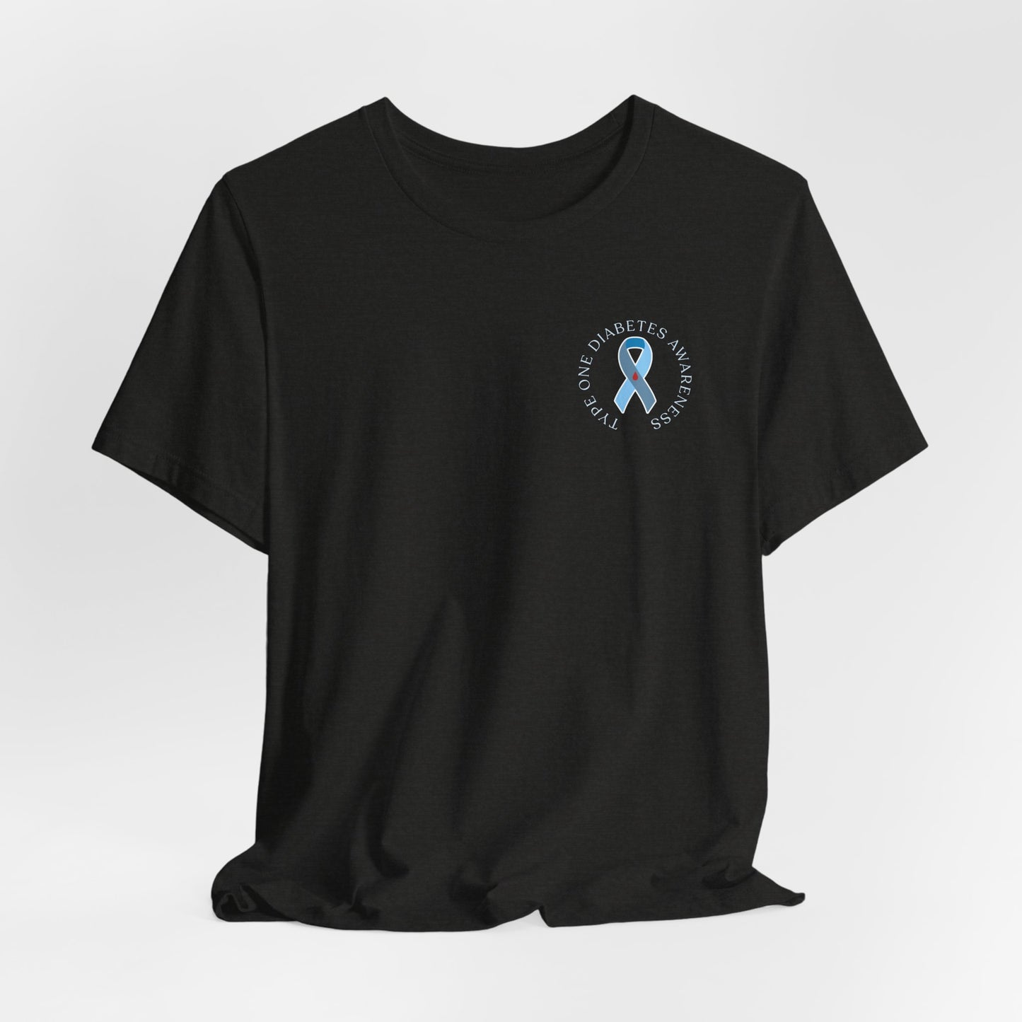 T1D Awareness Front & Back Design Tee