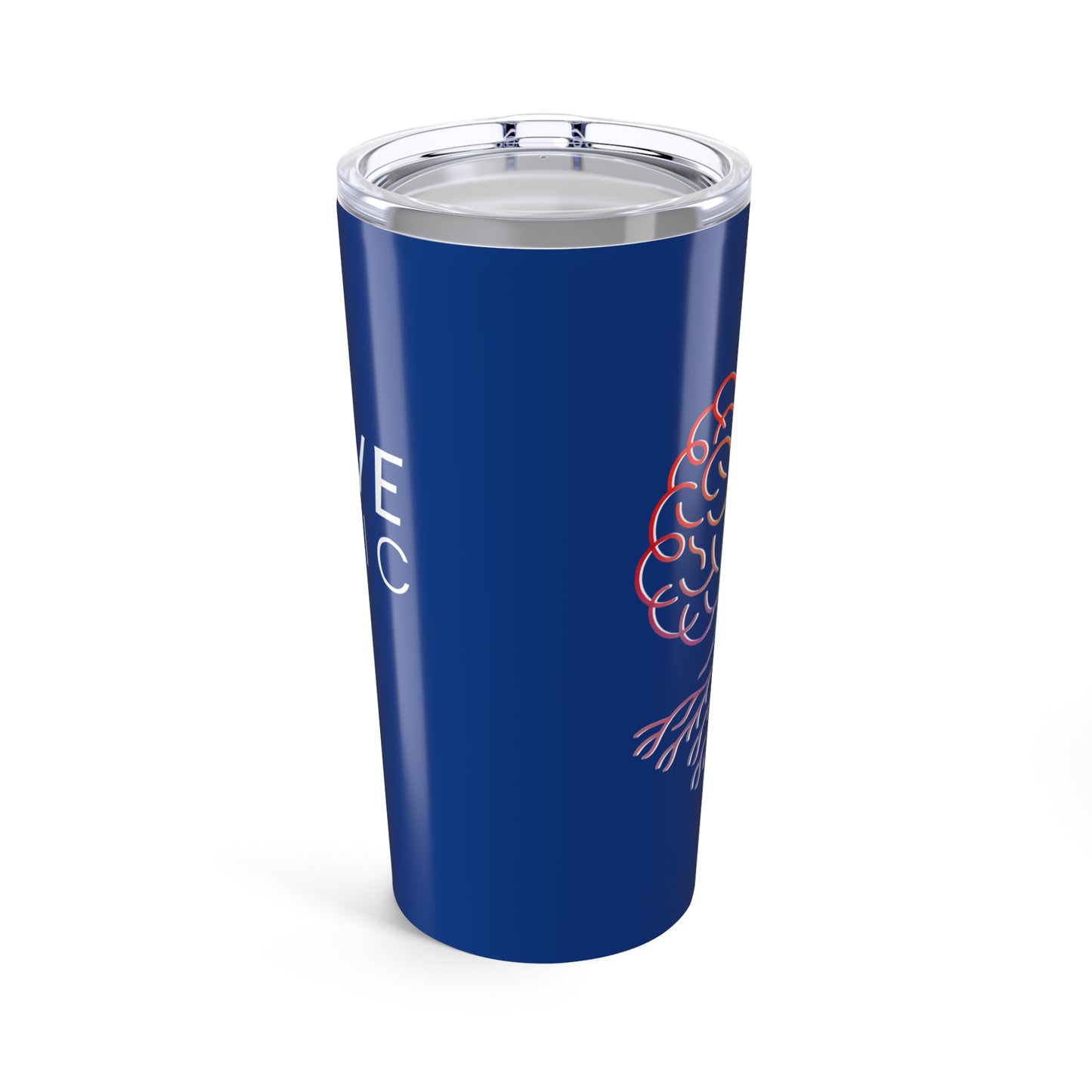 Strive Clinic 20oz Tumbler - Dark Blue