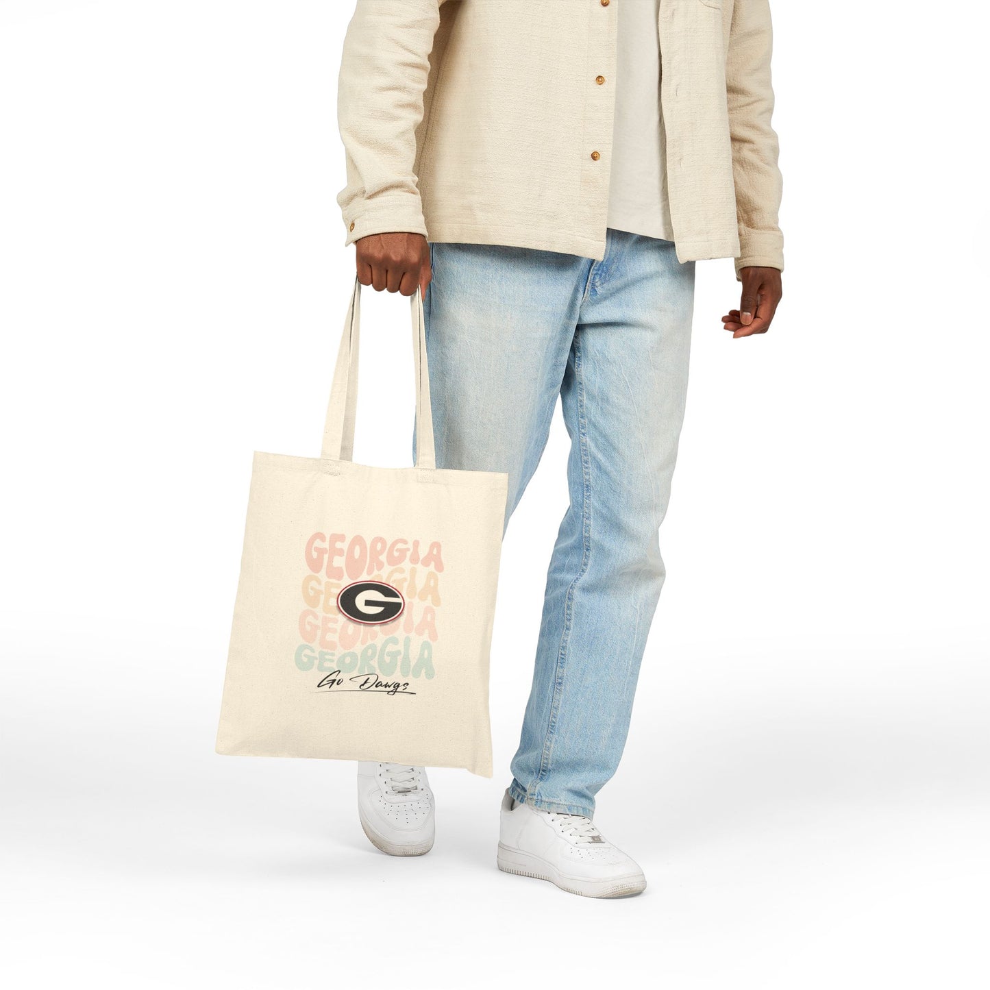 Georgia Bulldogs Cotton Tote Bag