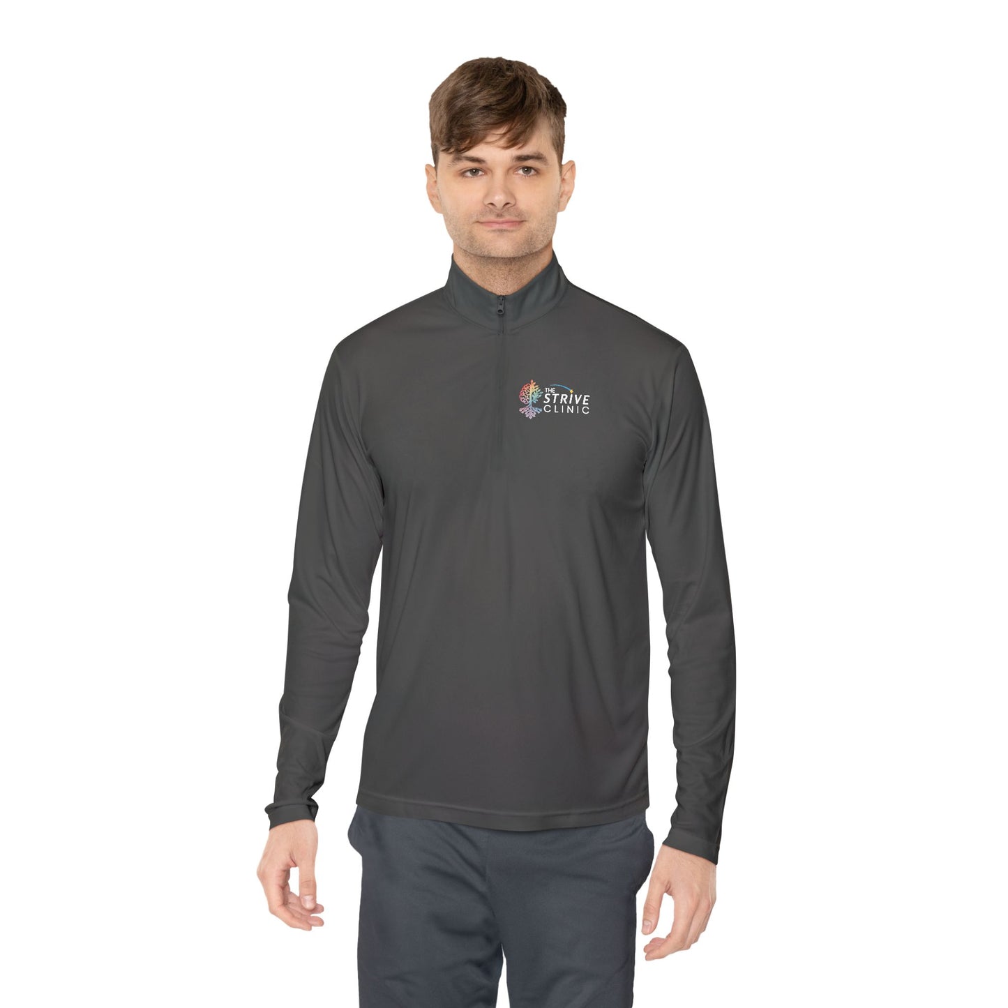 Unisex Quarter-Zip Lightweight Pullover - Strive Clinic