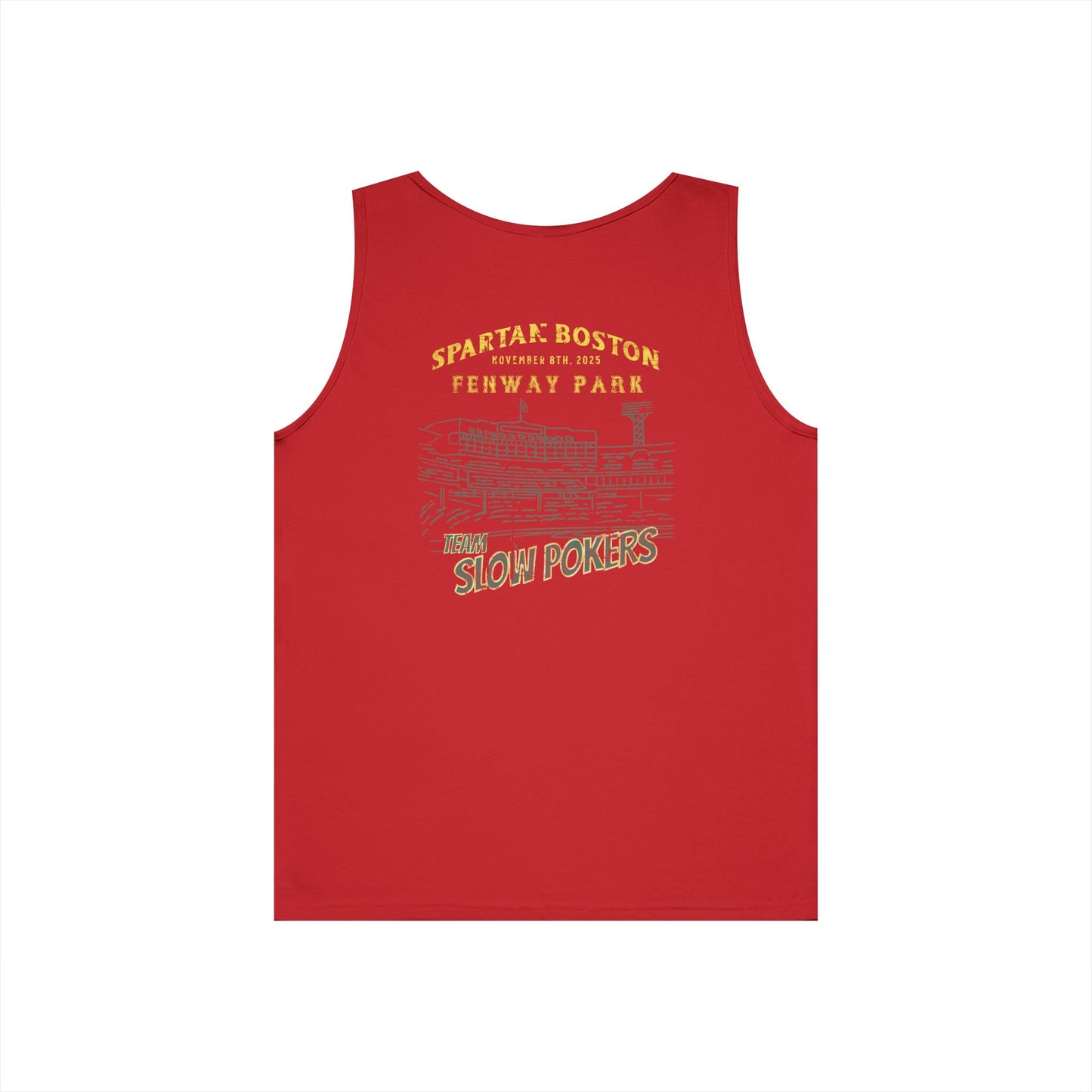 Spartan Slow Pokers Team Race Tank Top Unisex