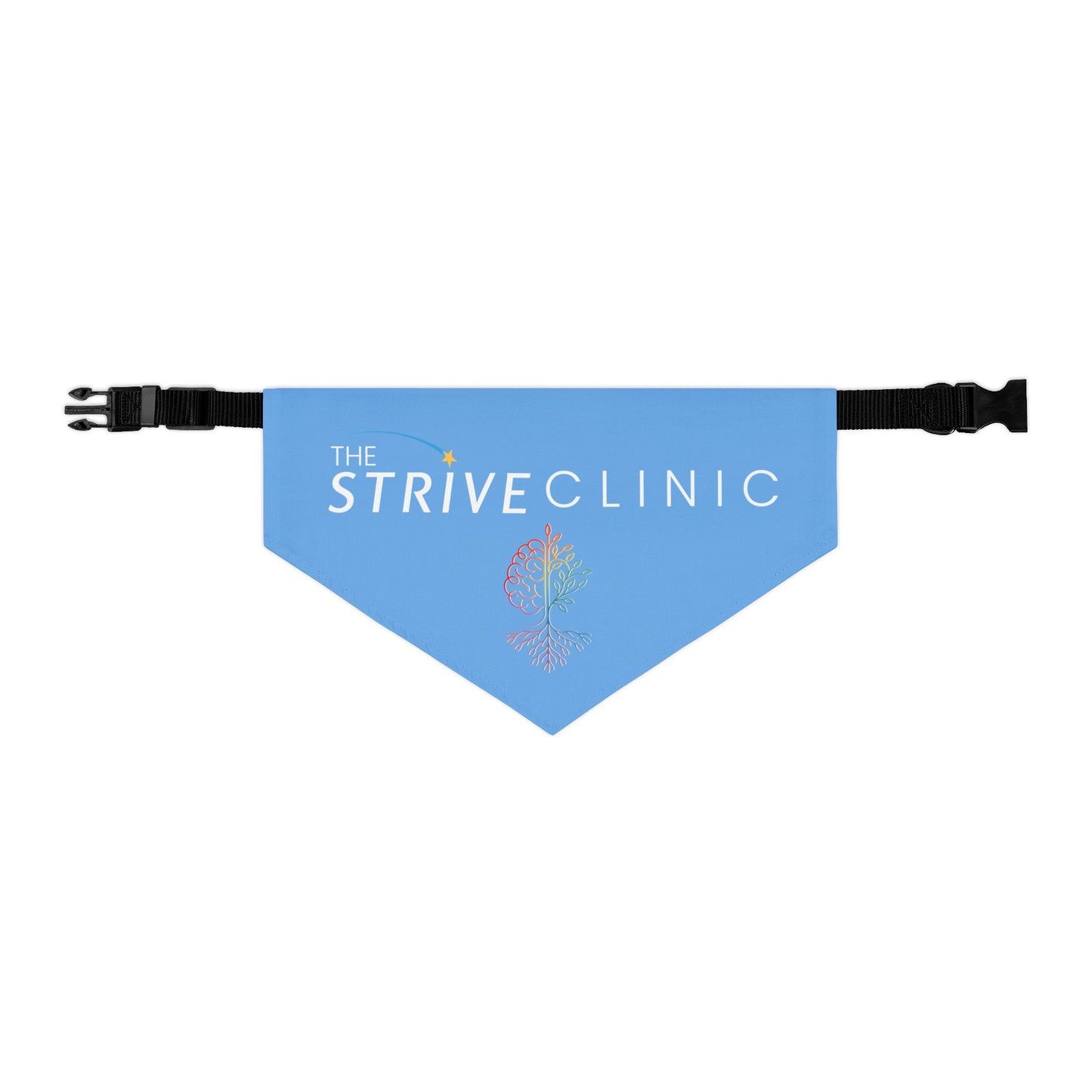 Blue Pet Bandana Collar - Strive Clinic