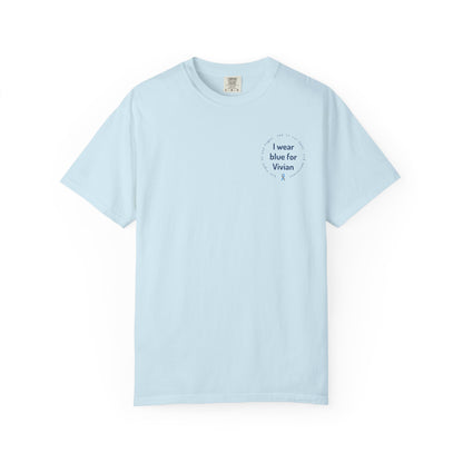 Personalized  — TID Awareness Wear Blue Tee