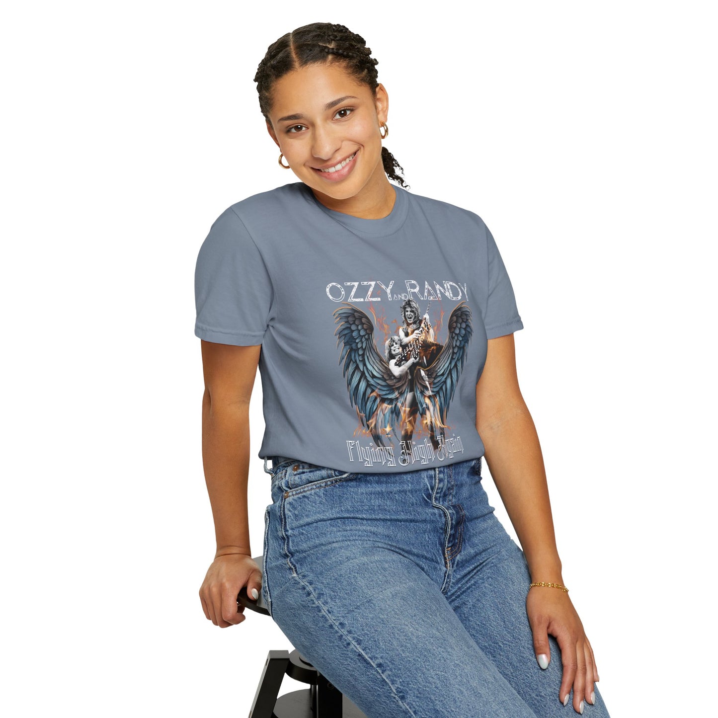 Flying High Again Garment Dyed Tee