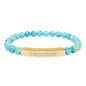 Engraved Natural Stone Bar Bracelet – Perception